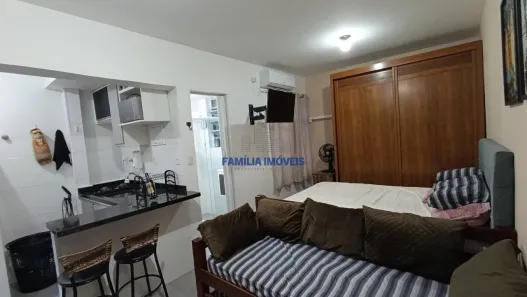 Kitnet com 1 Quarto à venda, 34m² no Ponta da Praia, Santos