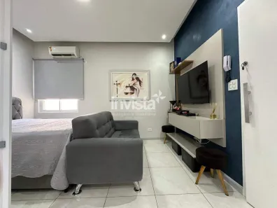 Kitnet com 1 Quarto à venda, 29m² no Pompéia, Santos