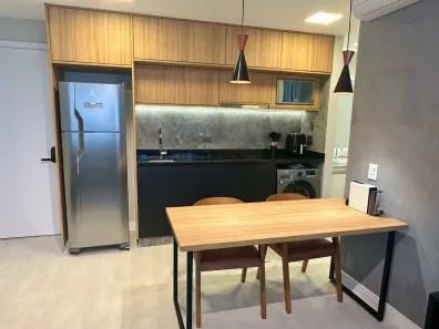 Apartamento com 1 Quarto para alugar, 40m² no Vila São Francisco (Zona Sul), São Paulo
