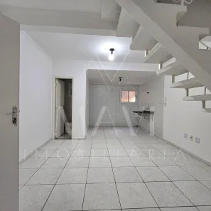 Casa de Condomínio com 2 Quartos para alugar, 74m² no Canto do Forte, Praia Grande