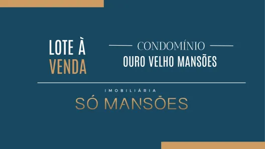 Terreno / Lote / Condomínio à venda, 2096m² no Ouro Velho Mansões, Nova Lima