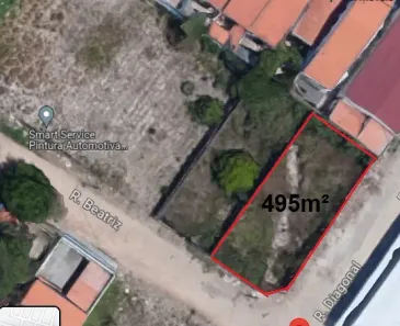 Terreno / Lote / Condomínio para alugar, 495m² no Cajazeiras, Fortaleza