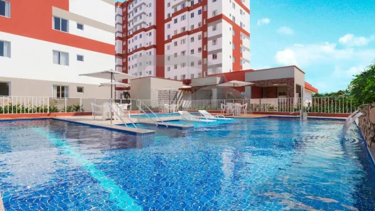 Apartamento com 2 Quartos à venda, 44m² no Costa Paradiso, Barra dos Coqueiros