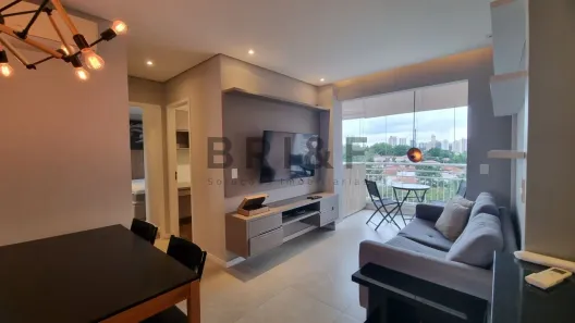 Apartamento com 2 Quartos para alugar, 50m² no Santo Amaro, São Paulo