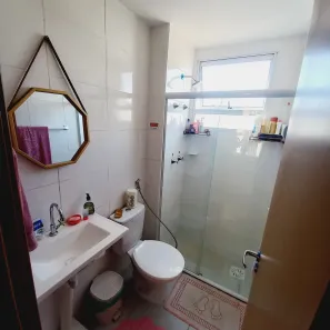 Apartamento com 2 Quartos para alugar, 55m² no Atlântica, Rio das Ostras