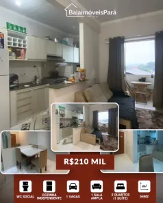 Apartamento com 2 Quartos à venda, 64m² no Estrela, Castanhal
