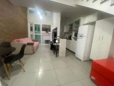Flat com 1 Quarto para alugar, 57m² no Gonzaga, Santos