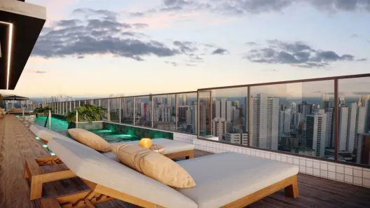 Apartamento com 1 Quarto à venda, 25m² no Boa Viagem, Recife