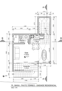 Casa de Condomínio com 1 Quarto à venda, 52m² no Pontal do Atalaia, Arraial do Cabo