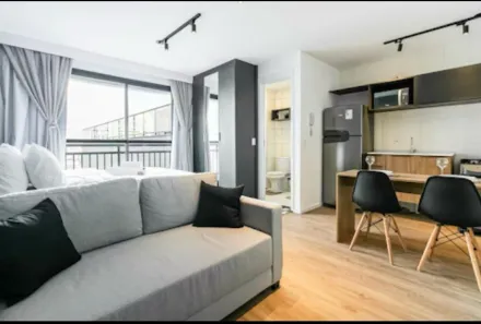 Apartamento com 1 Quarto para venda ou aluguel, 26m² no Jardim Panorama, São Paulo
