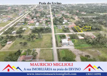 Terreno / Lote / Condomínio à venda, 360m² no Praia do Ervino, São Francisco do Sul