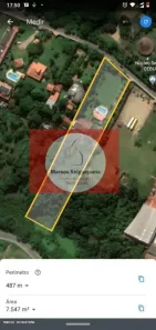 Terreno / Lote / Condomínio à venda, 8220m² no Caji, Lauro de Freitas