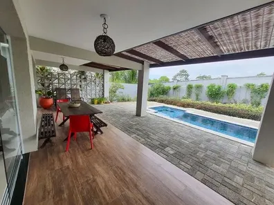 Casa de Condomínio com 3 Quartos à venda, 300m² no Alphaville (Abrantes), Camaçari