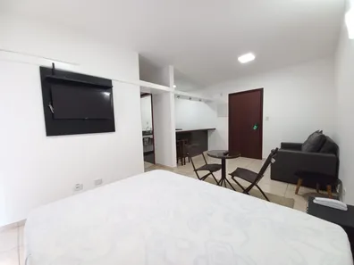 Apartamento com 1 Quarto para venda ou aluguel, 36m² no Centro, São Vicente