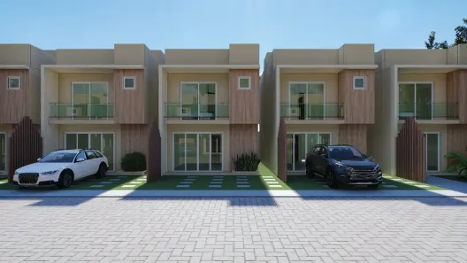 Casa de Condomínio com 4 Quartos à venda, 102m² no Caji, Lauro de Freitas