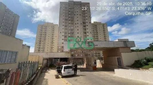 Apartamento com 2 Quartos à venda, 49m² no Residencial Galo de Ouro, Cerquilho