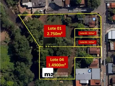 Terreno / Lote / Condomínio à venda, 1490m² no Vila Mauá, Goiânia