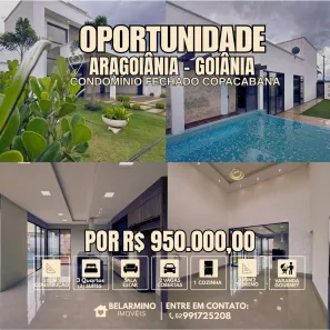 Casa com 3 Quartos à venda, 398m² no Setor Central, Aragoiânia