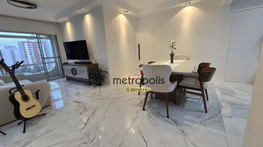 Apartamento com 3 Quartos para venda ou aluguel, 105m² no Barcelona, São Caetano do Sul