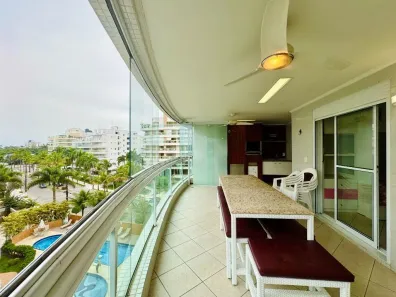 Apartamento com 3 Quartos para alugar, 117m² no Riviera, Bertioga