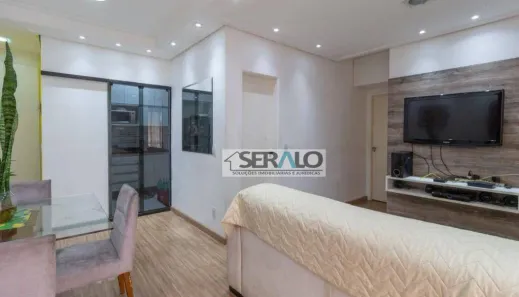 Apartamento com 3 Quartos para alugar, 65m² no Umuarama, Osasco
