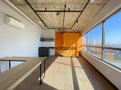 Conjunto Comercial / Sala para alugar, 37m² no Cerâmica, São Caetano do Sul