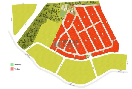 Terreno / Lote / Condomínio à venda, 405m² no Gran Park, Vespasiano