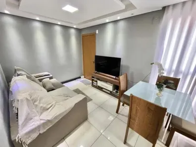 Apartamento com 2 Quartos à venda, 45m² no Chácaras Reunidas Santa Terezinha, Contagem