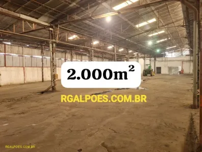 Galpão / Depósito / Armazém para alugar, 2000m² no Santa Amélia, Belford Roxo