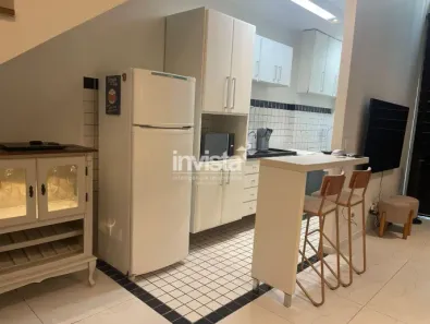 Apartamento com 2 Quartos para alugar, 69m² no Gonzaga, Santos