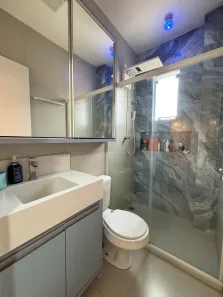 Casa de Condomínio com 2 Quartos à venda, 100m² no Alphaville (Abrantes), Camaçari