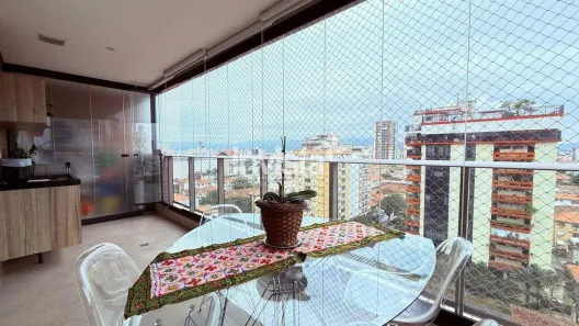 Apartamento com 1 Quarto para alugar, 67m² no Aparecida, Santos