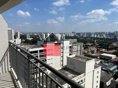 Apartamento com 1 Quarto para alugar, 34m² no Santo Amaro, São Paulo
