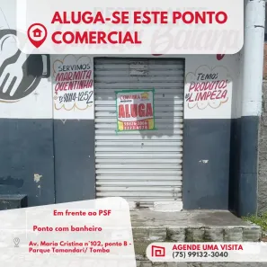 Loja / Salão / Ponto Comercial para alugar, 10m² no Tomba, Feira de Santana