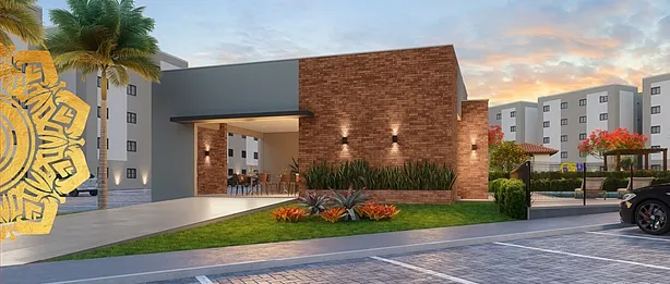Apartamento com 2 Quartos à venda, 42m² no Parque Nascente do Rio Capivara, Camaçari