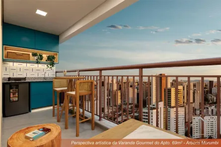 Apartamento com 3 Quartos à venda, 69m² no Vila Andrade, São Paulo