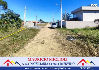 Terreno / Lote / Condomínio à venda, 375m² no Praia do Ervino, São Francisco do Sul