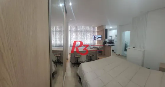Kitnet com 1 Quarto à venda, 37m² no Aparecida, Santos