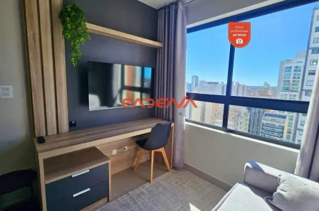 Apartamento com 1 Quarto para alugar, 28m² no Centro, Curitiba
