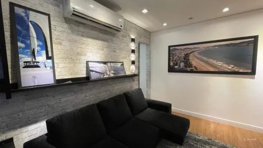 Flat com 1 Quarto para alugar, 69m² no Itararé, São Vicente