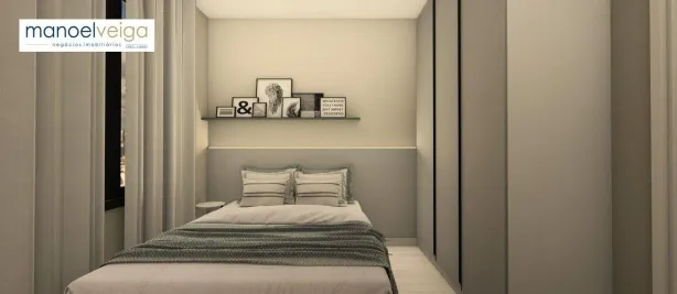 Apartamento com 1 Quarto para venda ou aluguel, 24m² no Alto da Rua XV, Curitiba