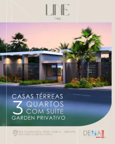 Casa de Condomínio com 3 Quartos à venda, 81m² no Alphaville (Abrantes), Camaçari