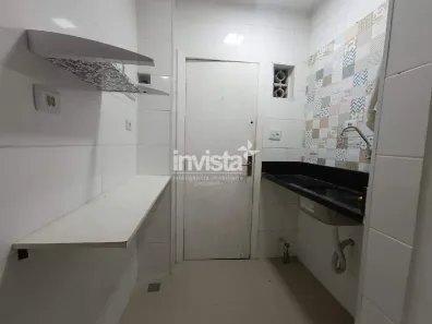 Kitnet com 1 Quarto à venda, 32m² no Boqueirão, Santos