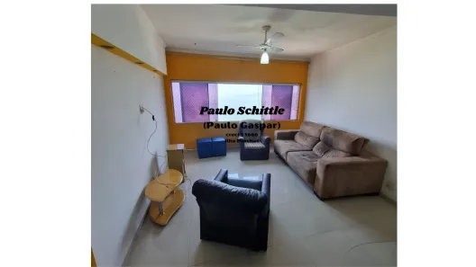 Apartamento com 2 Quartos para venda ou aluguel, 56m² no Ilha Porchat, São Vicente