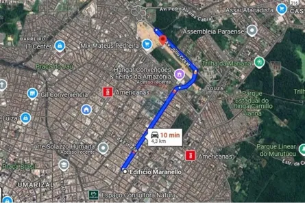 Apartamento com 3 Quartos para alugar, 84m² no Marco, Belém