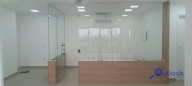 Conjunto Comercial / Sala para alugar, 77m² no Centro, Diadema