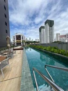 Apartamento com 3 Quartos para alugar, 114m² no Manaíra, João Pessoa