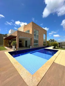 Casa de Condomínio com 3 Quartos à venda, 380m² no Alphaville (Abrantes), Camaçari