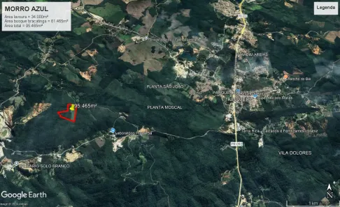 Fazenda / Sítio / Chácara à venda, 95465m² no Morro Azul, Almirante Tamandaré