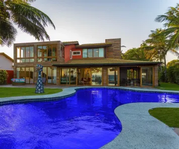 Casa de Condomínio com 6 Quartos à venda, 1200m² no Interlagos (Abrantes), Camaçari